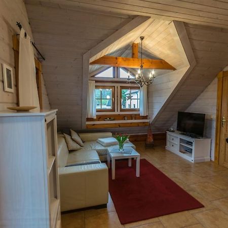 Ferienwohnung Im Blockhaus Rosenkranz Rathmannsdorf Exterior foto
